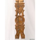 AloAlo Wandrelief  Mann und Zebu echt Palisanderholz = 150 cm Restbest&auml;nde, dann nie wieder lieferbar !