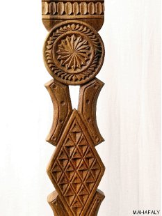 AloAlo Wandrelief  zeitgen&ouml;ssisch, Zebu  echt...