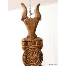 AloAlo Wandrelief  zeitgen&ouml;ssisch, Zebu  echt Palisanderholz = 150 cm, Restbest&auml;nde dann nie wieder lieferbar !