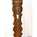 AloAlo Wandrelief  zeitgen&ouml;ssisch, Zebu  echt Palisanderholz = 150 cm, Restbest&auml;nde dann nie wieder lieferbar !