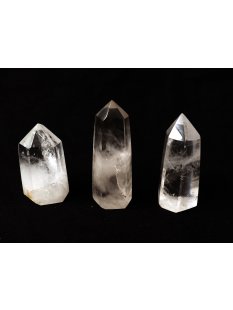 BKLOT.01= 17 St. Bergkristall Prismen 1A Qualit&auml;t mit verschiedenen Einschl&uuml;ssen 40 - 80 mm lang LOT = 1 kg