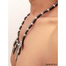 Horn/Knochenkette Kafretete 50 cm Designmix Naturschmuck Ethno BIO &Ouml;KO - 50 % reduziert