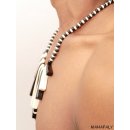 Horn/ Knochenkette Kafretete 60 cm Designmix Naturschmuck Ethno BIO &Ouml;KO - 60 % reduziert