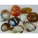 1 kg Handst&uuml;cken Handschmeichler Trommelstein Madagaskar Karneol polychrom poliert Heilstein Edelstein getrommelt Steinheilkunde