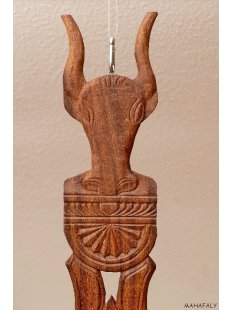 AloAlo Wandrelief Zebu  echt Palisanderholz = 100 cm...