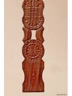 AloAlo Wandrelief Zebu  echt Palisanderholz = 100 cm Restbest&auml;nde, dann nie wieder lieferbar !