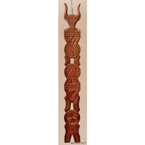 AloAlo Wandrelief Zebu  echt Palisanderholz = 60 cm Restbest&auml;nde, dann nie wieder lieferbar !