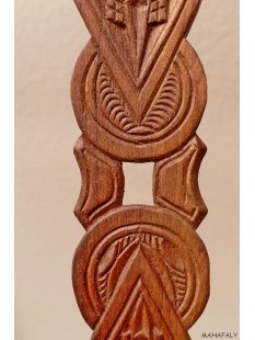 AloAlo Wandrelief Zebu  echt Palisanderholz = 60 cm Restbest&auml;nde, dann nie wieder lieferbar !