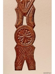 AloAlo Wandrelief Zebu  echt Palisanderholz = 60 cm Restbest&auml;nde, dann nie wieder lieferbar !