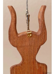 AloAlo Wandrelief Zebu  echt Palisanderholz = 60 cm Restbest&auml;nde, dann nie wieder lieferbar !