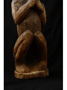 MF275 Vazimba Skulptur Saurier  Mensch 33 cm.