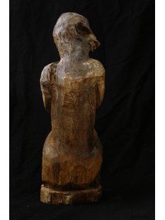 MF275 Vazimba Skulptur Saurier  Mensch 33 cm.