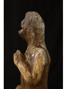 MF275 Vazimba Skulptur Saurier  Mensch 33 cm.