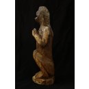 MF275 Vazimba Skulptur Saurier  Mensch 33 cm.