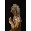 MF275 Vazimba Skulptur Saurier  Mensch 33 cm.