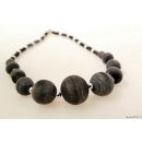 Hornkette Hariragan grau matt 50 cm = Code H