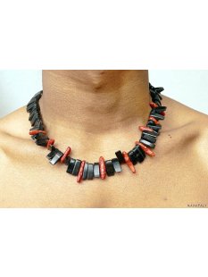 Horn/Korallenkette Ragolo2 50 cm = Code F