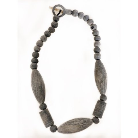 Hornkette Harikalis grau matt 50 cm - 30% reduziert