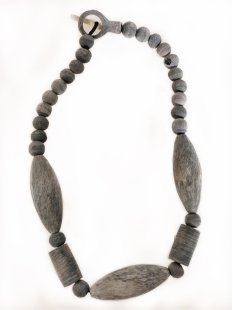 Hornkette Harikalis grau matt 50 cm - 30% reduziert