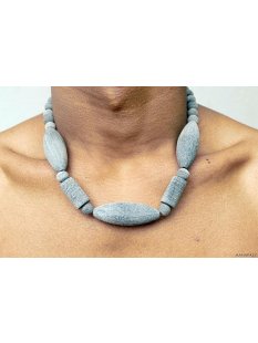 Hornkette Harikalis grau matt 50 cm - 30% reduziert