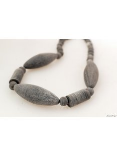 Hornkette Harikalis grau matt 50 cm - 30% reduziert