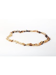 Horn Gliederkette Rojo hell poliert Fixl&auml;nge 90 cm