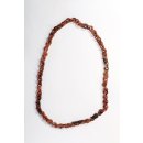 Horn Gliederkette Rojo antikbraun matt  Fixl&auml;nge 90 cm
