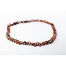 Horn Gliederkette Rojo antikbraun matt  Fixl&auml;nge 90 cm