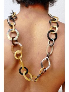 Horn Gliederkette Rivo6 Farbmix poliert...