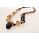 Horn/Natursamenkette Rabino 55 cm = Code F