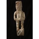 MF276 AloAlo Kopfskulptur von Grabstele der Mahafaly ein Gendarm  cm 1930