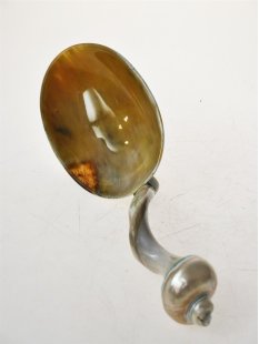 Sch&ouml;pfl&ouml;ffel Perlmutt + Horn Alexas oval 22 cm...