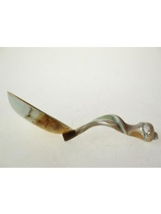 Sch&ouml;pfl&ouml;ffel Perlmutt + Horn Alexas oval 22 cm = Code G