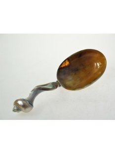 Sch&ouml;pfl&ouml;ffel Perlmutt + Horn Alexas oval 22 cm = Code G