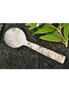 Salatl&ouml;ffel Menelas Perlmutt wei&szlig;...