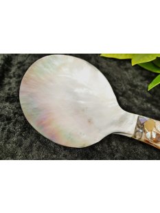 Salatl&ouml;ffel Menelas Perlmutt wei&szlig;...