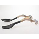 Salatbesteck Triton Schnecke + B&uuml;ffelhorn Danea 21 cm = Code G