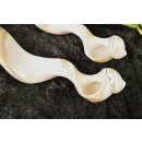 Salatbesteck Watussi Horn + Triton Schnecke Alkmene 28 cm = Code K