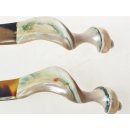 Salatbesteck Watussi Horn + Triton Schnecke Thalia 28 cm = Code K