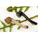 Horn Pfeife dunkel Cannabis Hasch Tabak 10 cm = Code A