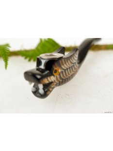 Horn Pfeife Drache Cannabis Hasch Tabak 11 cm = Code B