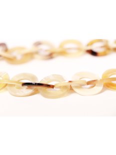 Horn Gliederkette Rojobory poliert Fixl&auml;nge 100 cm