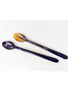 Horn Langl&ouml;ffel, Laborl&ouml;ffel Horn 30 cm = Code D