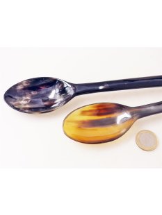 Horn Langl&ouml;ffel, Laborl&ouml;ffel Horn 30 cm = Code D