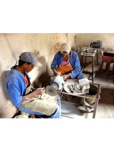 Horn Langl&ouml;ffel, Laborl&ouml;ffel Horn 30 cm = Code D