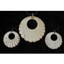 Horn Anh&auml;nger und Ohrh&auml;nger Hobrava Set hell/dunkelt = Code E