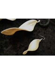 Horn Anh&auml;nger und Ohrh&auml;nger Hogayatso hell Set...