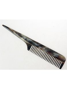 1 x Hornkamm Farbe honiggelb,Toupierkamm Rita 20 x 3 cm mittel = Code C