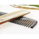 1 x Hornkamm Farbe honiggelb,Toupierkamm Rita 20 x 3 cm mittel = Code C