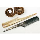 1 x Hornkamm Farbe honiggelb,Toupierkamm Rita 20 x 3 cm mittel = Code C